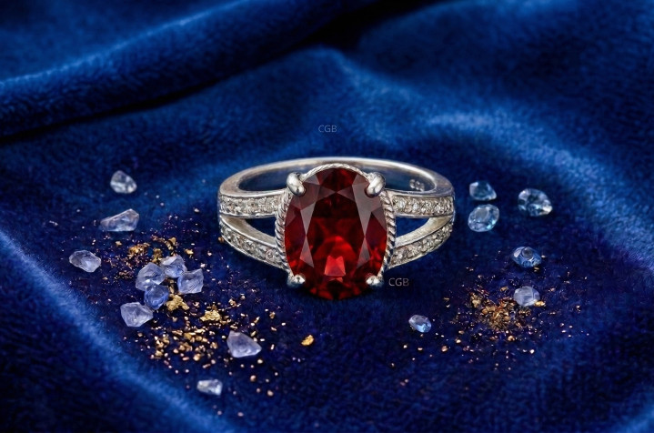 Gemstone Brooch